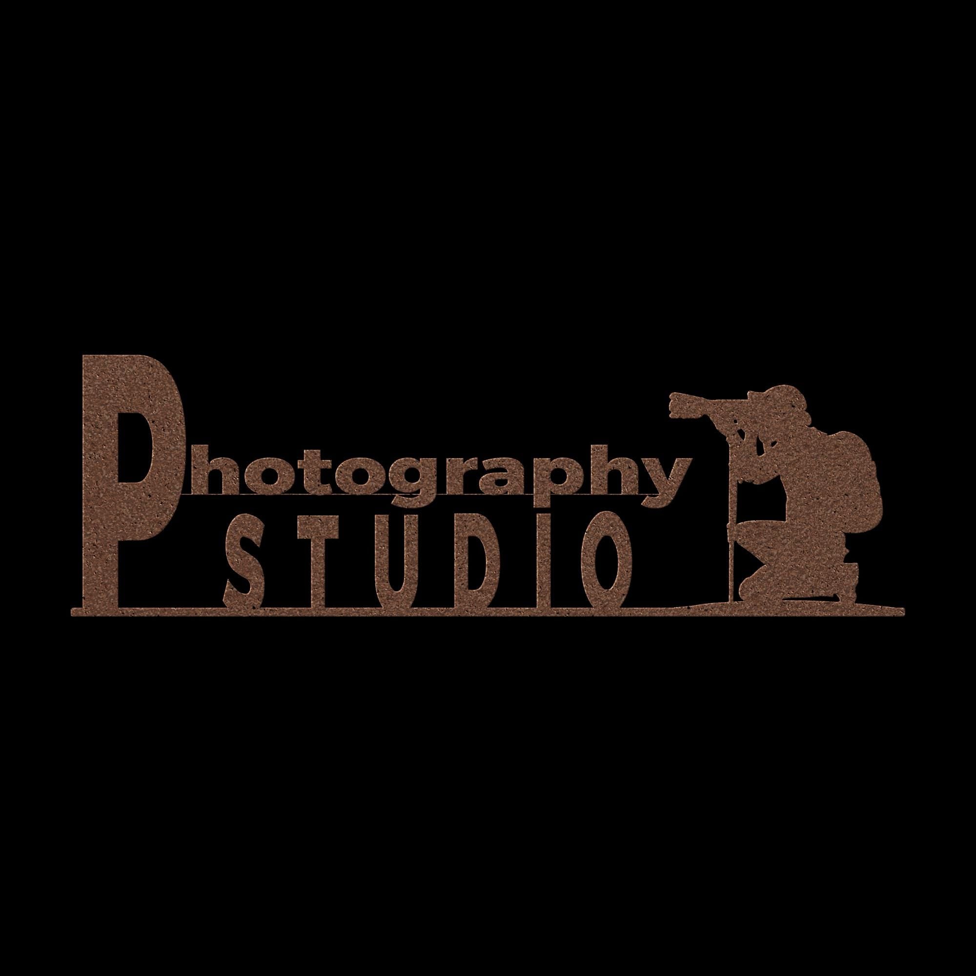 Custom Metal Business Logo Sign: Photographer Studio Decor