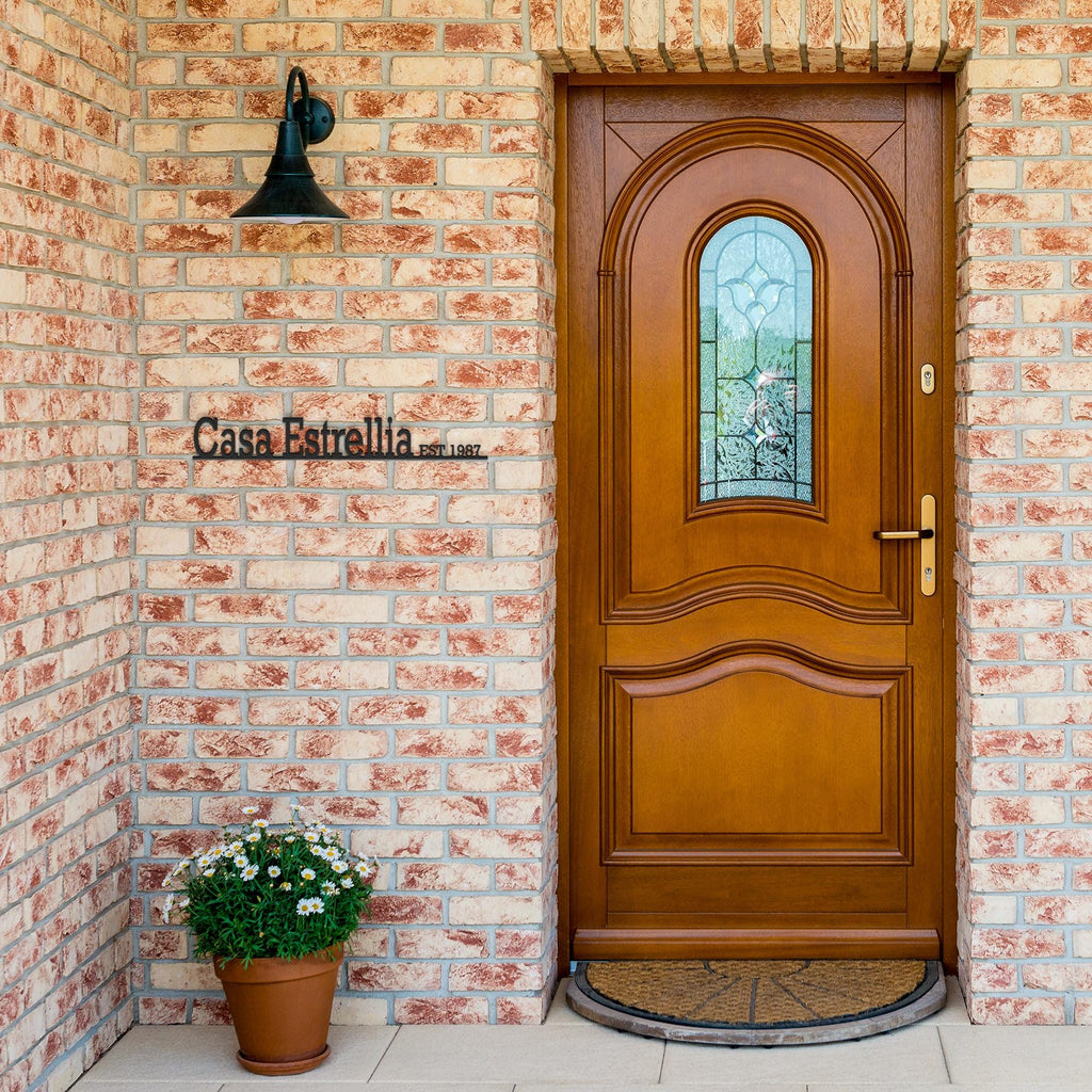 Custom Metal Name Sign: Personalized 18-Gauge Steel Wall Art