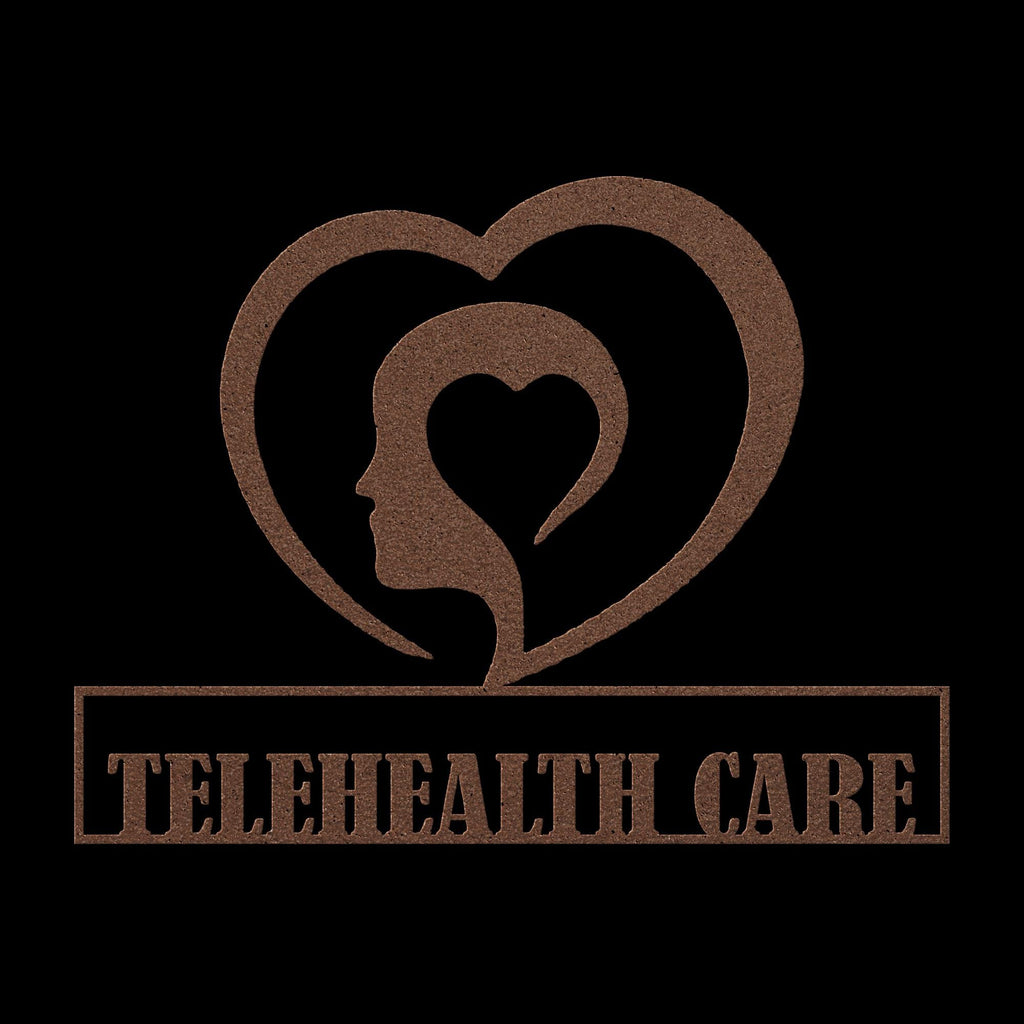 Custom Healthcare Metal Sign: Heart Logo, Clinic Decor