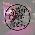Custom Tattoo Sign - Personalized Studio Metal Art Sign | Unique Artist Gift