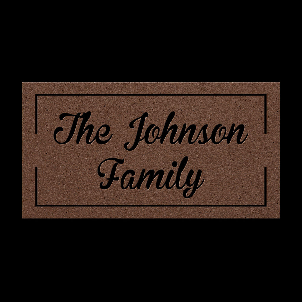 Personalized Metal Name Sign: Custom Steel Wall Art