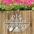 Personalized Garden Sign - Custom Metal Art | Durable Steel Welcome Porch Plaque