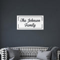 Personalized Metal Name Sign: Custom Steel Wall Art