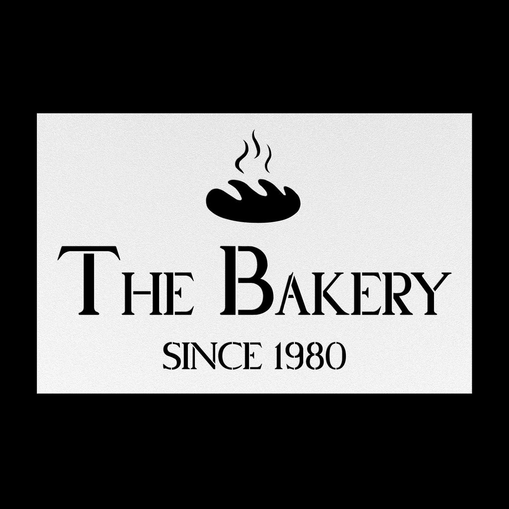 Custom Metal Bakery Logo Sign: Bread Design Business Decor
