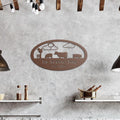 Custom Farm Metal Sign: Personalized Livestock Wall Art
