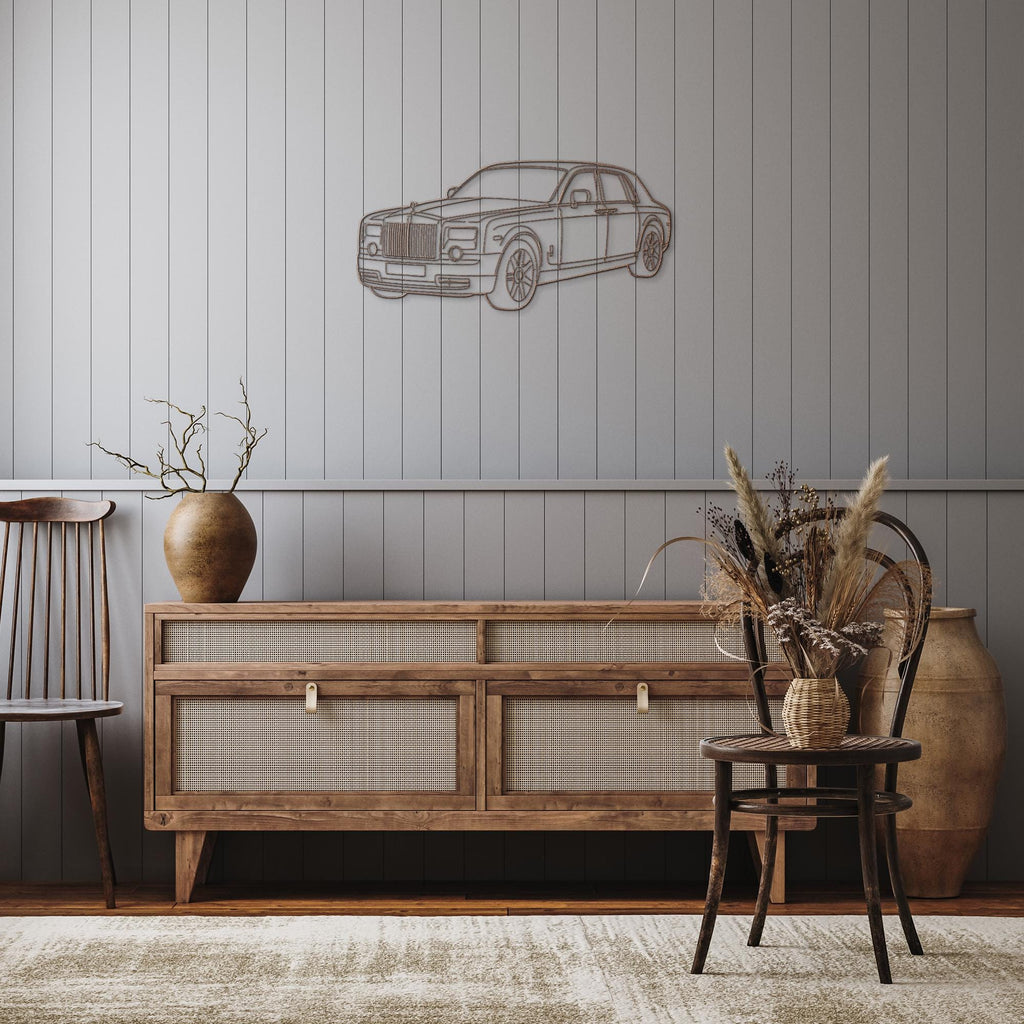 Custom Car Portrait From Photo, Metal Wall Art, Automotive Silhouette, Garage Decor Gift