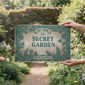 Personalized Metal Sign | Custom Garden Plaque With Family Name & Date - Durable Steel