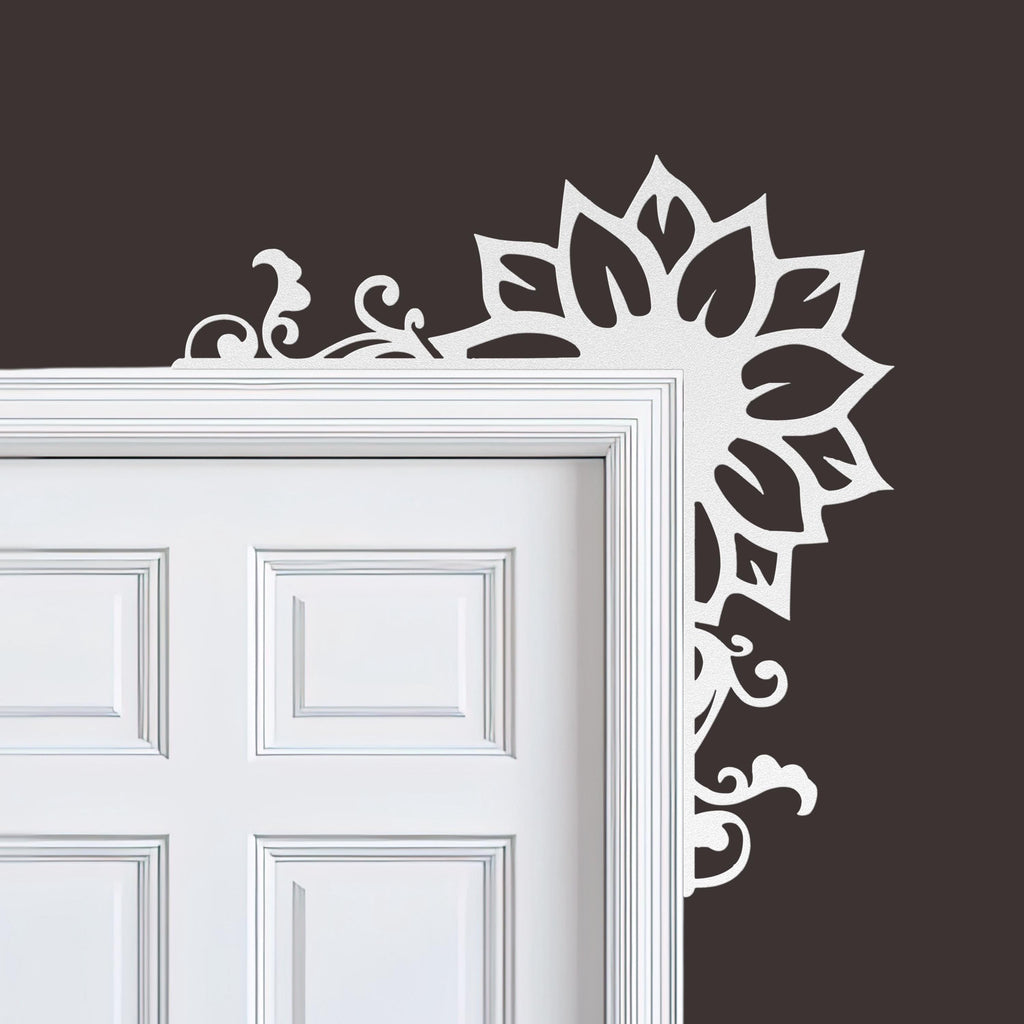 Metal Sunflower Sign – Durable Steel Floral Wall Art for Summer Home Decor