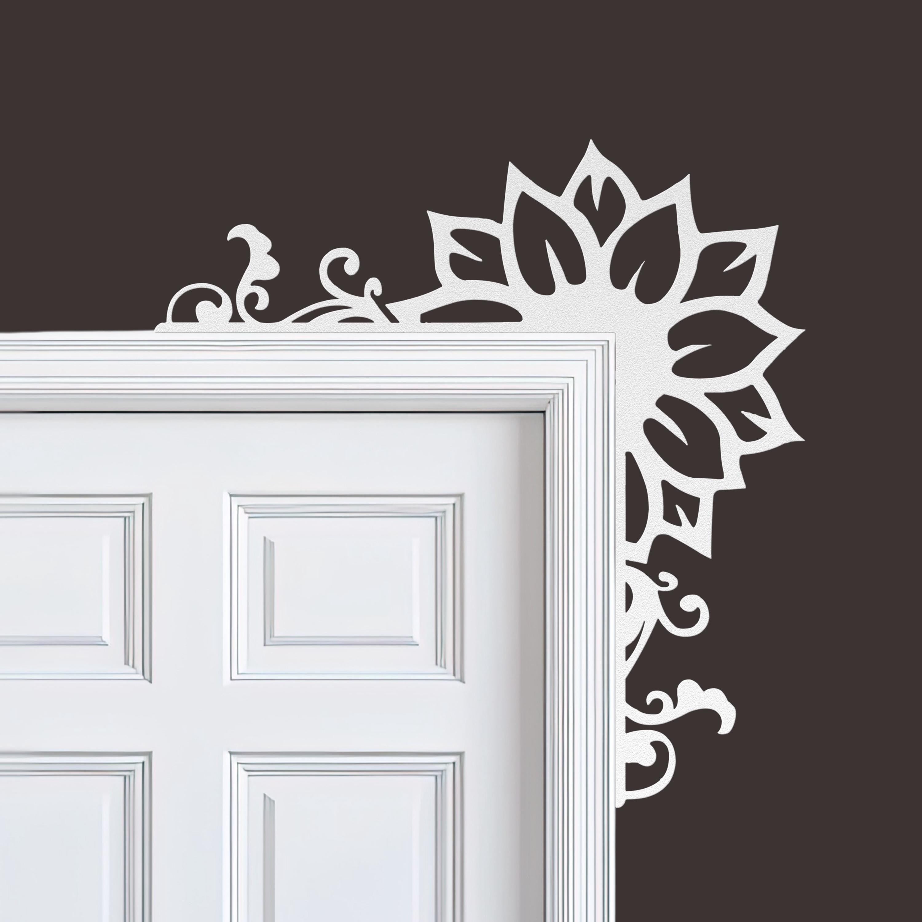 Metal Sunflower Sign – Durable Steel Floral Wall Art for Summer Home Decor