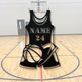 Personalized Basketball Jersey Metal Art, Custom Name Number Die-Cut Sign, Ball Shoe Decor, Athlete Team Gift, Sports Fan Wall Art