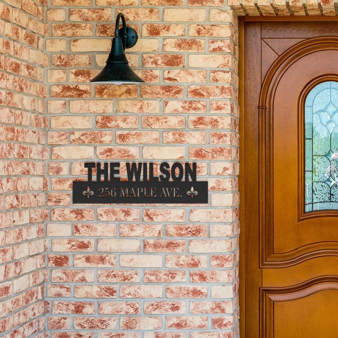 Personalized Metal Name Sign: Custom Steel Wall Art