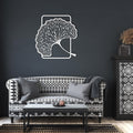Ginkgo Leaf Metal Art – Large Botanical Wall Decor | Nature Lover Gift