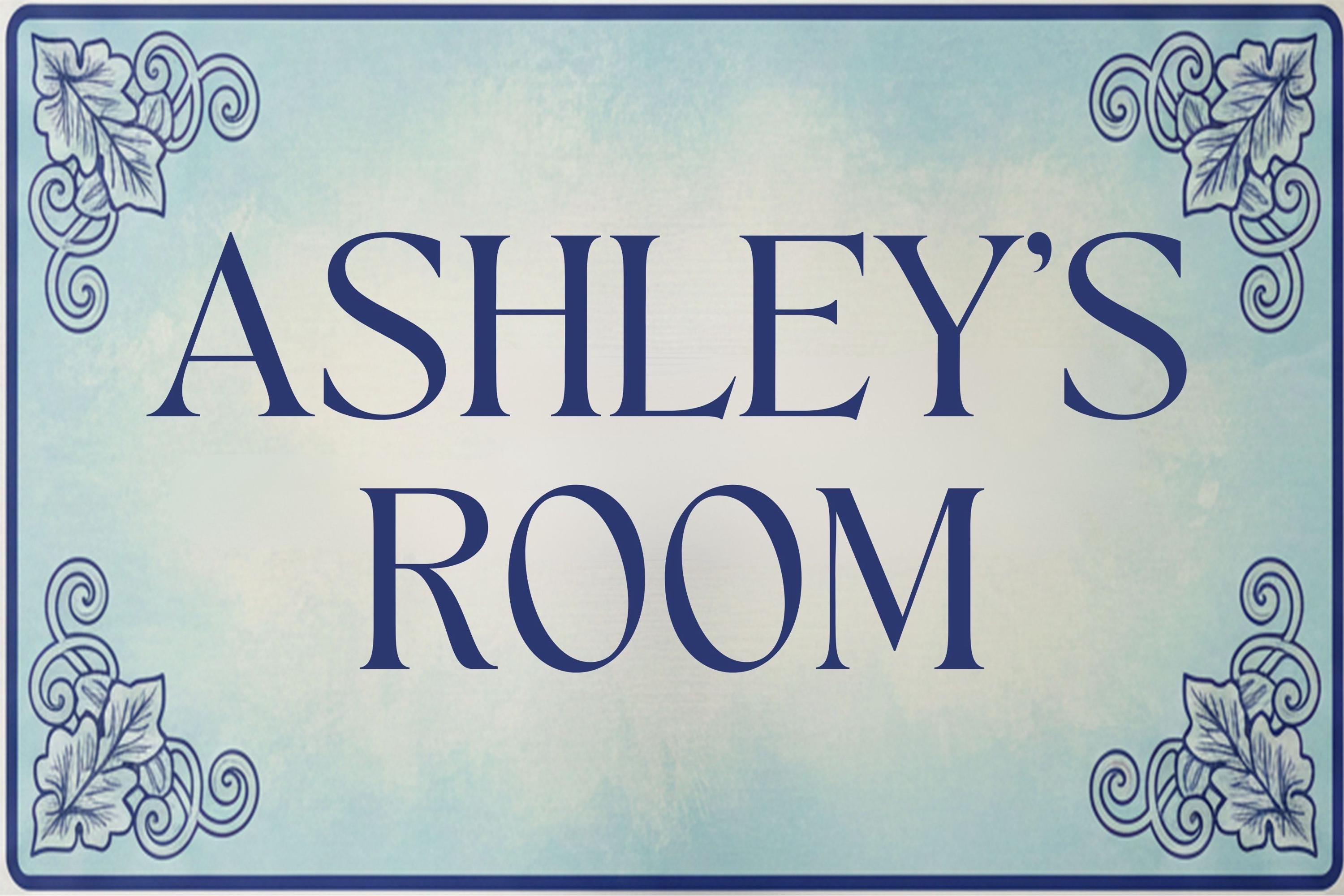 Personalized Name Metal Sign | Custom Girl's Room Decor | Vintage Plaque | Floral Dorm Bedroom Wall Art Gift