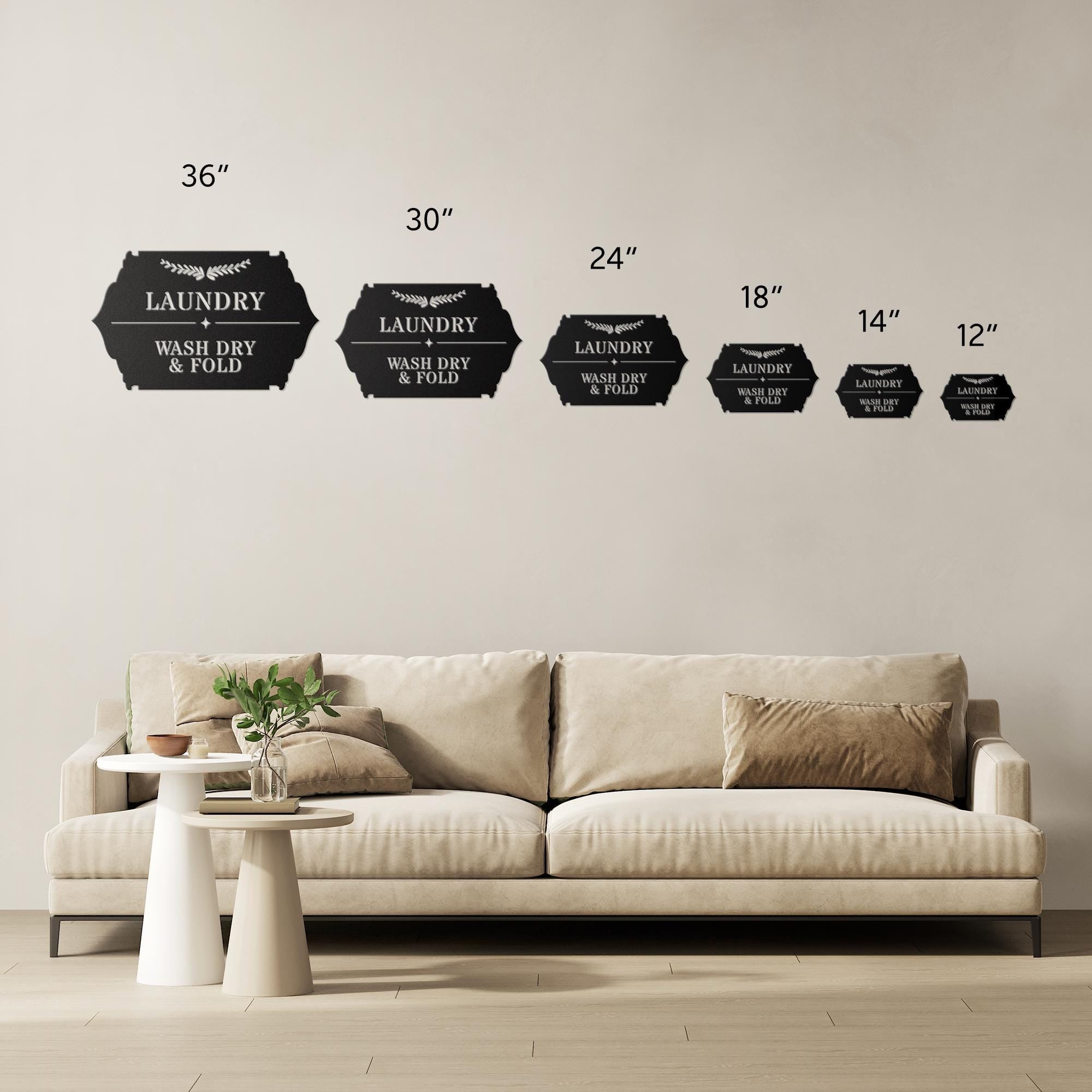 Personalized Metal Business Sign: Custom Steel Wall Art