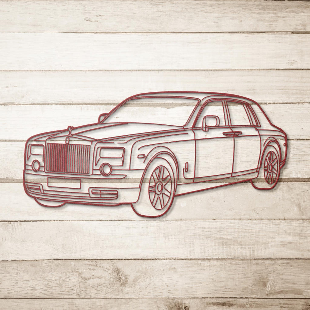 Custom Car Portrait From Photo, Metal Wall Art, Automotive Silhouette, Garage Decor Gift