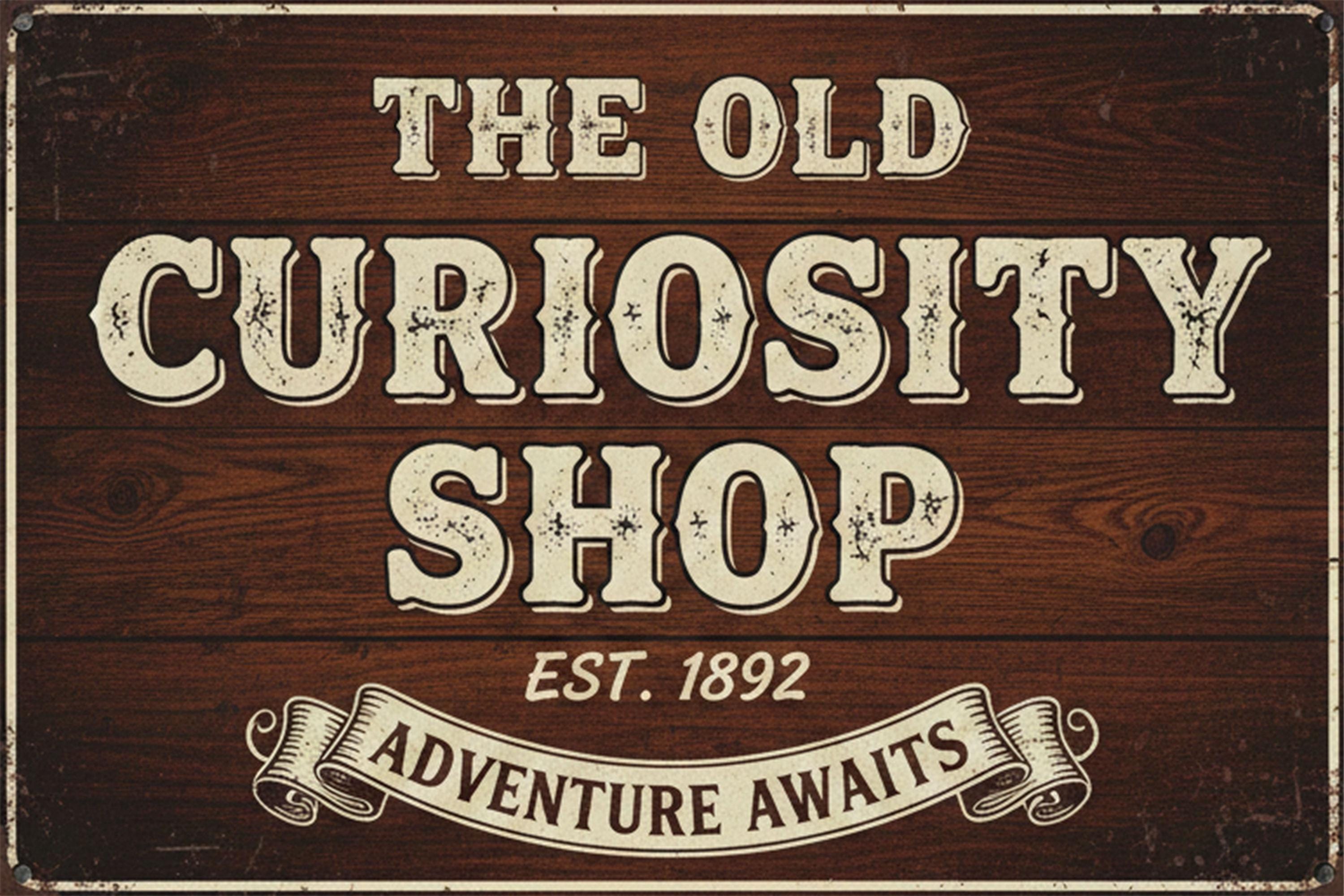 Vintage Metal Sign - Custom Rustic Wood Sign | Established Year, Matte Finish