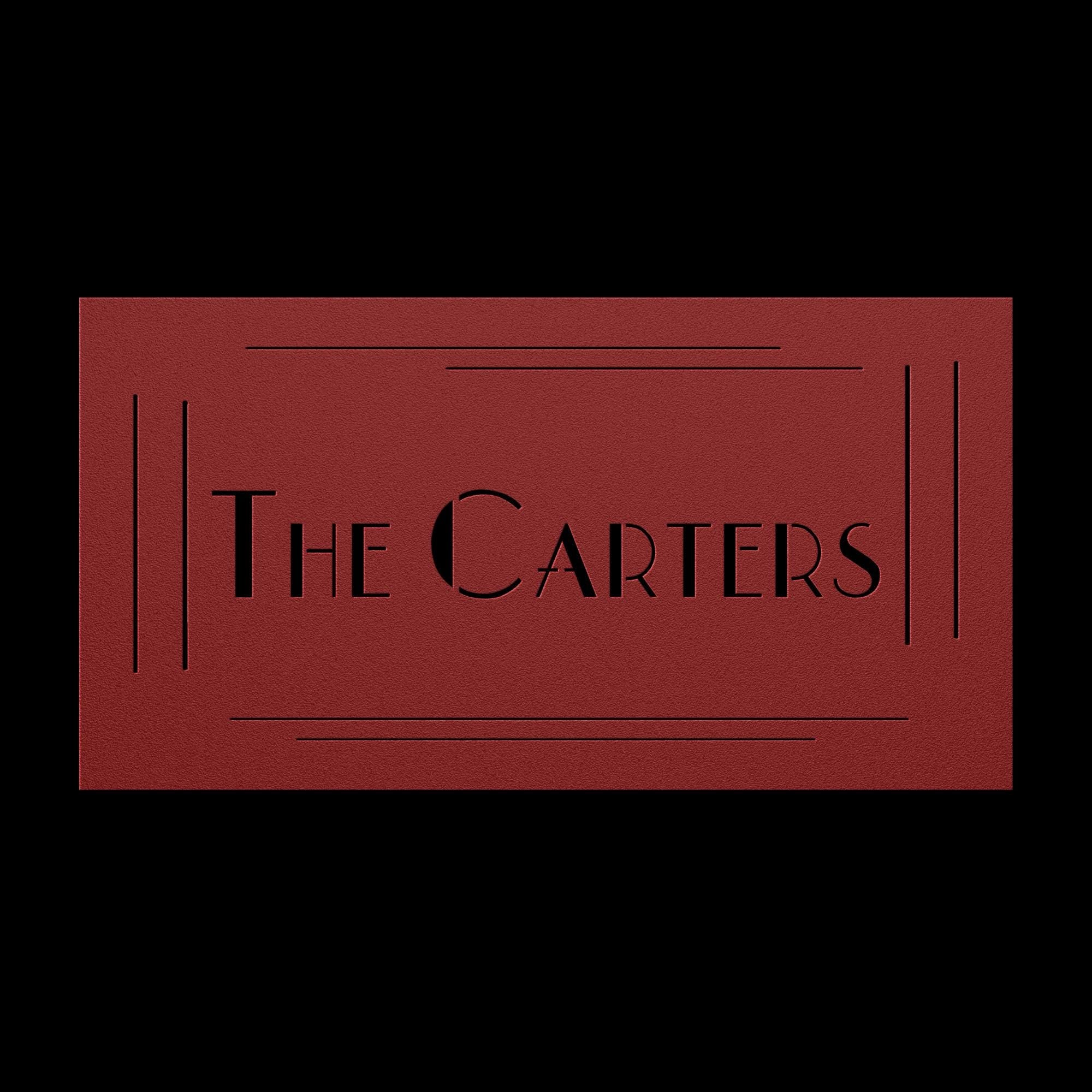 Custom Metal Family Name Sign - Personalized Housewarming Gift