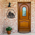 Custom Tractor Metal Farm Sign: Personalized Farmhouse Decor