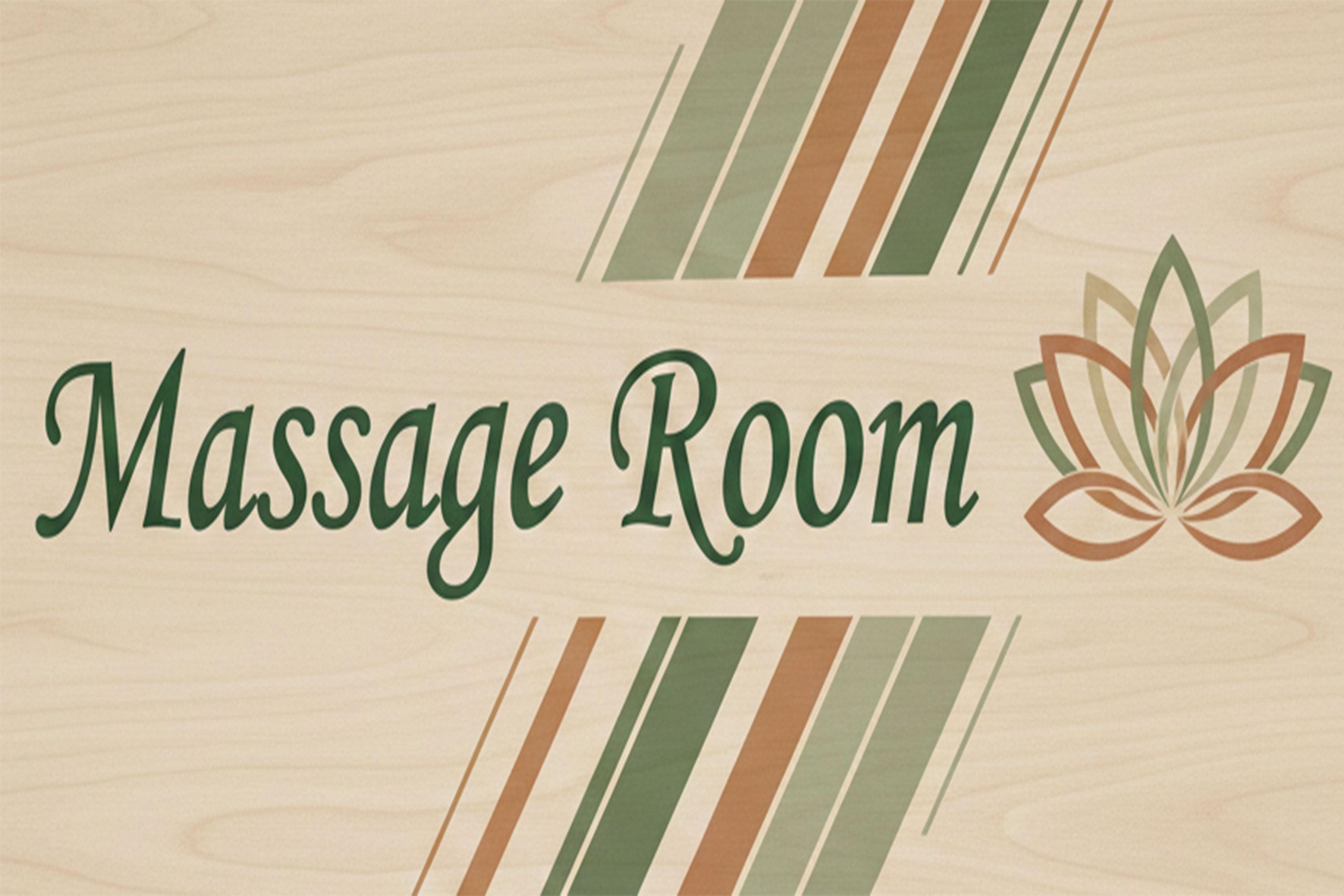 Massage Room Metal Sign | Spa Salon Decor | Lotus Flower Relaxation Plaque | Wellness Center Wall Art | Holistic Therapy Gift