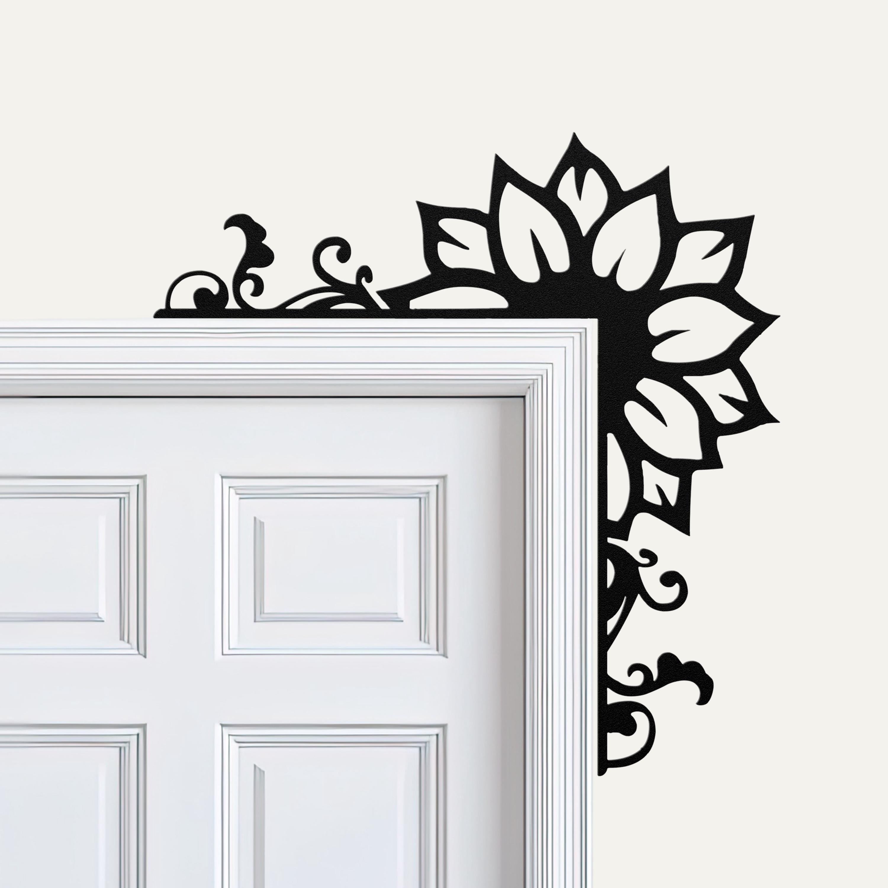 Metal Sunflower Sign – Durable Steel Floral Wall Art for Summer Home Decor