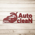 Custom Metal Business Logo Sign – Car Wash Decor, Auto Detailing